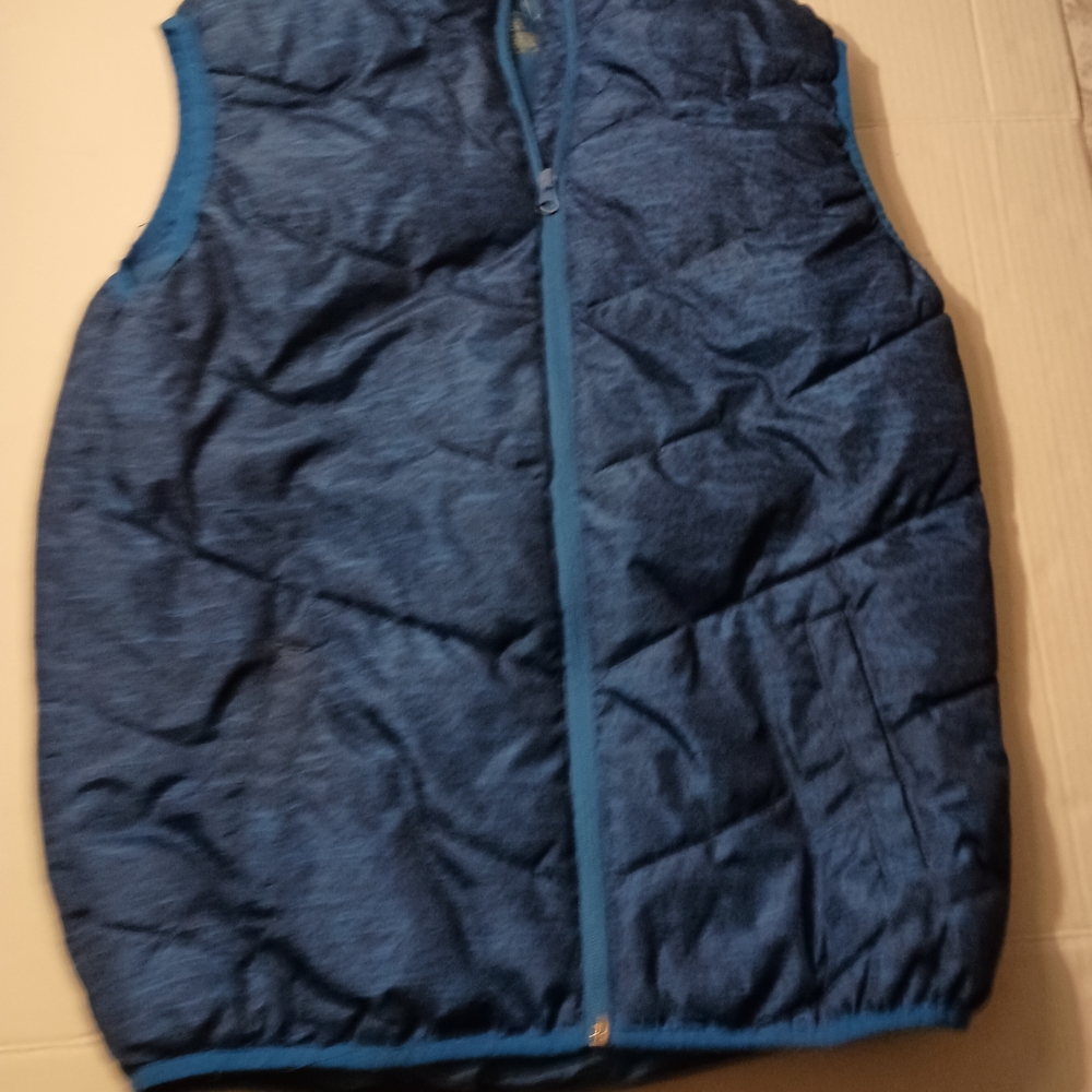 Boys Xersion Navy Quilted Vest